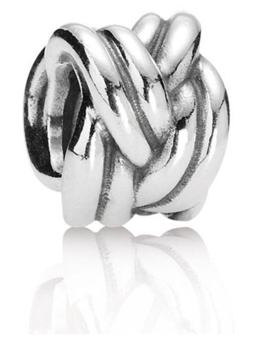PANDORA Forget-Me-Knot Charm Authentic Silver Binding Ties Family Friends Love